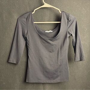 Black Zara Slimming Top